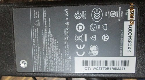Laptop Adapter Specifications
